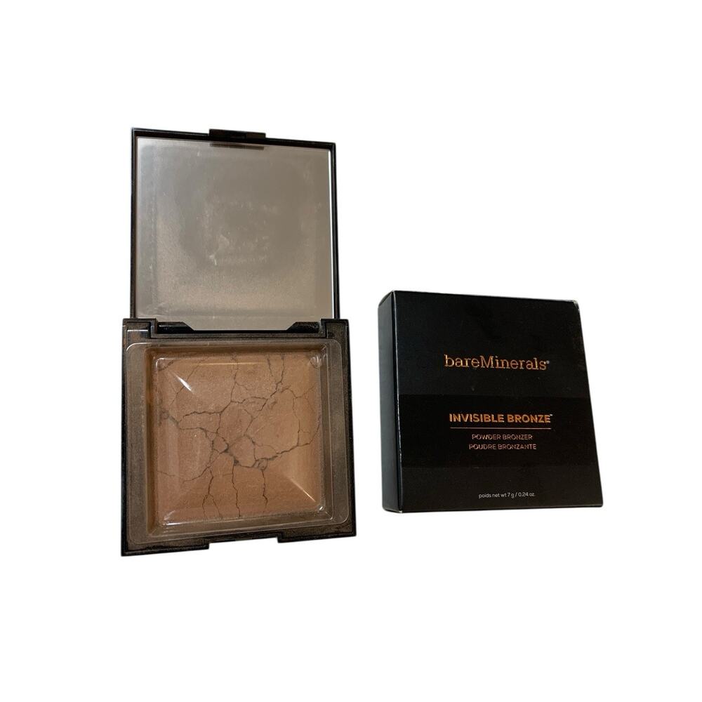 bareMinerals Invisible Bronze‎ MEDIUM baked powder bronzer .24 oz. Rare NEW NIB